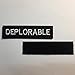 SpaceAuto 3D Embroidery Deplorable Military Tactical Morale Badge Emblem Hook & Loop Patch 3.94