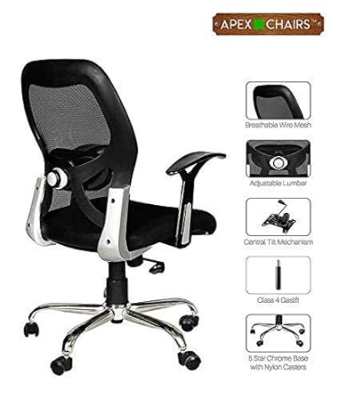 Apex AM-5002 Apollo Medium Back Office Chair