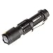WINDFIRE® New Super Bright SK98 1600lm LED Zoomable Flashlight Mini 18650 Battery Torch Lamp Light Supports Zoom in & Out Black