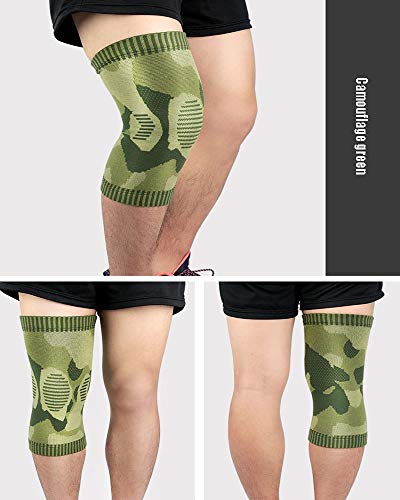 image for Sports Mens and Women Knee Pads Camouflage Breathable Legs Protective 
