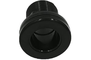 1" Bulkhead Slip x Slip NPT Standard 2-Pair (4-Pack) NBR Rubber Gasket by B Bubblefin