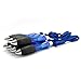 BeFirst Retractable Super Big Fat Pens with Black Gel Ink and Deep Blue Body for Arthritis and Hand Pain -Hanging Rope