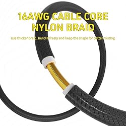 Sirlyr Corsair 12vhpwr Cable,12+4 Pin to Dual 8 Pin
