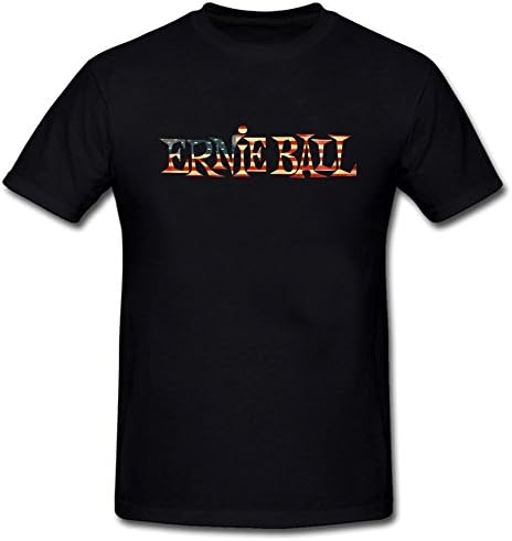 CEMMA ernie-ball-logo T shirt Custom Short sleeve Black 3XL