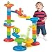 Happkid Ball Drop Tower Activity with Bridge, Ball Ramp Baby Toy Ball Roll for Educational Family Unlimited Fun (30 PCS )