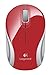 Logicool M187 Wireless Mini Mouse Red