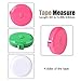 Tape Measure Body Measuring Tape, Retractable 60 Inch Soft Mini Measuring Tape, Small Sewing Fabric Tape Measurer for Cloth Waist Medical Nursing Craft(8 Pack)