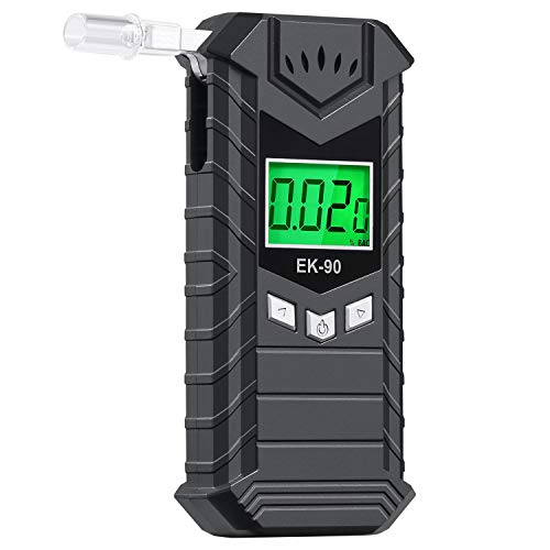 JASTEK Breathalyzer, ProfessionalGrade Accuracy Rechargeable Portable