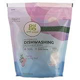 Grab Green Natural Automatic Dishwashing Detergent Pods, Thyme with Fig Leaf, 60 Loads