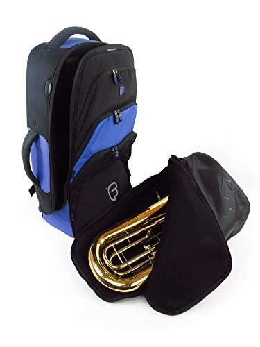 image for Fusion Premium Series - Euphonium Gig Bag, Black/Blue