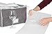 China and Stemware Storage Set Deluxe Microfiber with Braidz Foam Padding - Grey