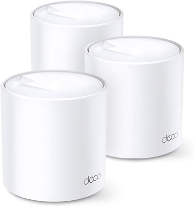 TP-Link Deco X20 3-Pack WiFi 6 Mesh AX1800 Whole Home Coverage 500㎡