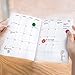TF Publishing 19-4216A July 2018 - June 2019 Good Vibes Monthly Planner, 7.5 x 10.25