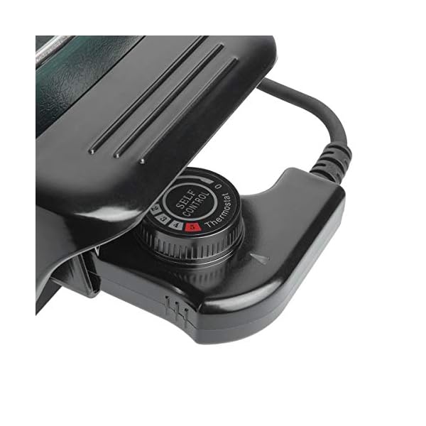 Uten Multi Function Electric Cooker Pan with Glass Lid , Integrated Kitchen Pot , Electric Hot Pot , Electric Barbecue Grill ,  Adjustable Temperature Control , Cool Touch Handles & Non-Stick