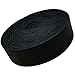 TOFL Genuine Top-Grain Leather Strap | 72 Inches Long | 3/4 Inch Wide | 1/16 Inch Thick (4-5 oz) | 1 Leather Strip for DIY Arts & Craft Projects, Clothing, Jewelry, Wrapping | Black