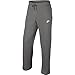 Nike Mens Open Hem Fleece Pocket Sweatpants Light Grey/White 823513-063 Size X-Large
