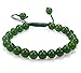 Antiquity Sian Art 8 mm Charm Green Wrist Mala/Bracelet Jewelry for Women and Girl