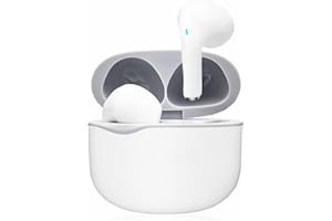 Fone De Ouvido Sem Fio Bluetooth 5.3 Compatível Todos Celulares Com Microfone e Redução de Ruído Wireless Academia Corrida Musicas Graves Potentes Controle Touch Linha Premium FNBT-10