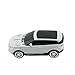 CHUYI Cool SUV Car Shaped Wireless Mouse 1600 DPI Optical Cordless Mice with USB Receiver for Office School Travel for PC Computer Laptop Gift (White-1 Pack)