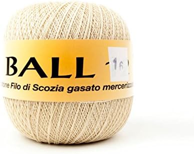 woolove Ball 16 – 100% algodón Egipcio Mako 100 g: Amazon.es: Hogar