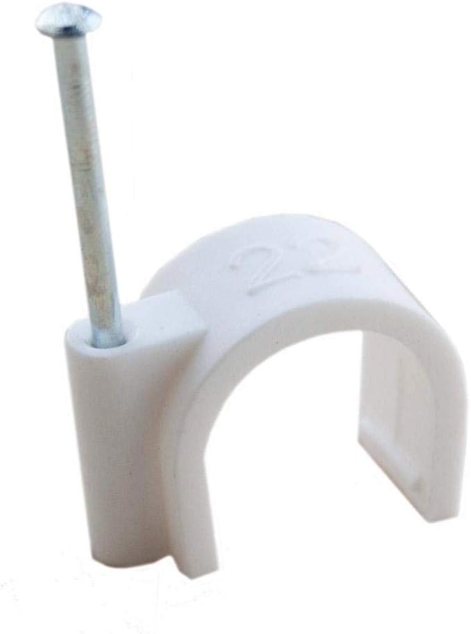 Oracstar Nail In Plastic Pipe Clip (Pack Of 100) Amazon.co.uk Clothing