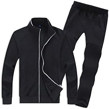 Men's Simple Style Activewear Jogging Suits Running Tracksuit