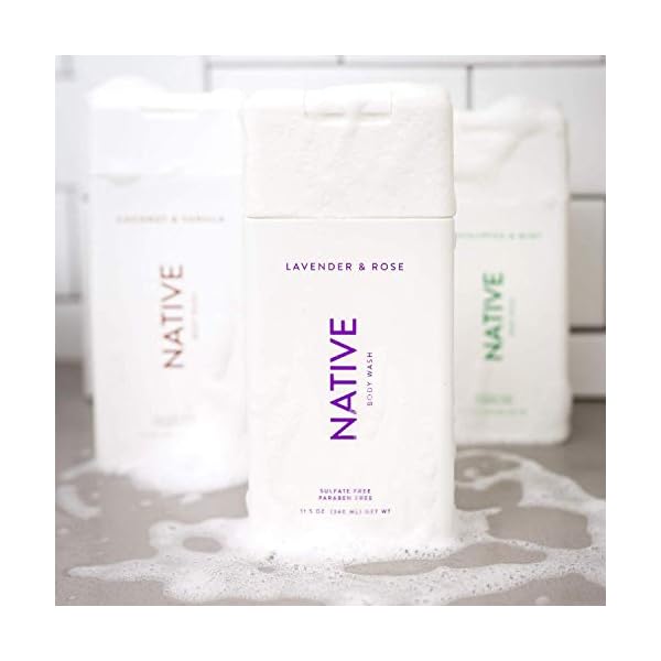 Native Body Wash Natural Body Wash for Women, Men Sulfate Free