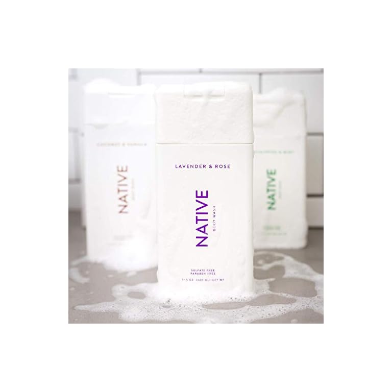 Native Body Wash Natural Body Wash for Women, Men Sulfate Free