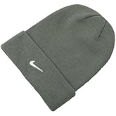 Nike Stock Cuffed Knit Beanie Adult Unisex (Silver)