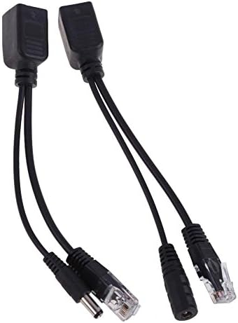 Onemax PoE Injector and Splitter Cable with 5.5x2.1 mm DC Power Adaptor Connector