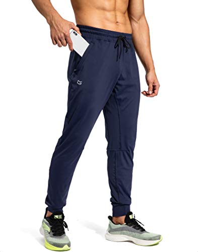 G Gradual Men's Sweatpants with Zipper Pockets