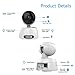 WIFI Security Camera, Compatible with Alexa Echo Show, AOGE Wireless Home HD Indoor IP Camera with Cloud Storage Trial, Two-Way Audio, Night Vision, Motion Detection