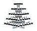 As Seen on Shark Tank Cupcake Stand - Dessert Stand, Tier Stand, Cupcake Stand-Hold Up to 100 Cupcakes-Catering Supplies for Buffet Display-Treat Stands for Dessert Table, Wedding Cake & Cupcake Stand