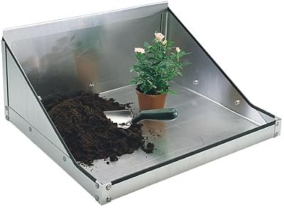 Two Wests & Elliott Aluminium Potting Tray for Greenhouse Gardening