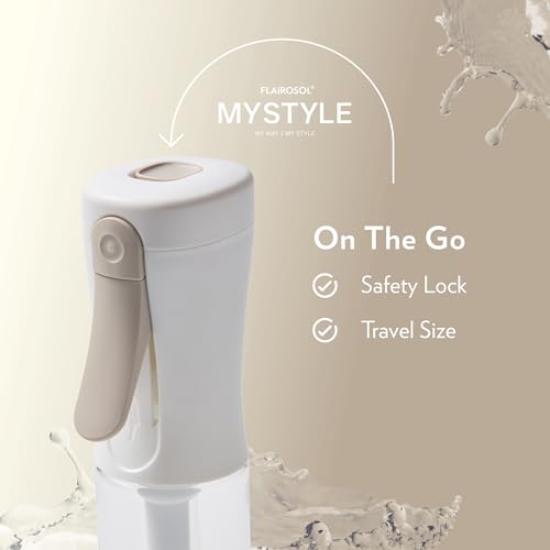 FLAIROSOL MyStyle Hair Spray Bottle, Small Travel Spray Bottle, Ultra Fine Continuous Water Mist for Face, Hairdressing, Salon, Cleaning, Beauty, Toners