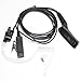 Acoustic Tube Earpiece Headset Mic for Motorola XPR6500 XPR6550 XPR6580 APX7000 APX6000 Radio Security Door Supervisor