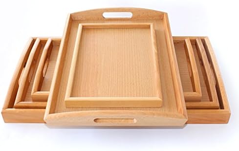Wuyngg The Hotel Supplies Rectangular Wooden Pallets Pallet,Lug Pallet 49.5*28.5*4Cm