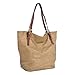 MG Collection ADELE Classic Large Bucket Shopper Tote Purse