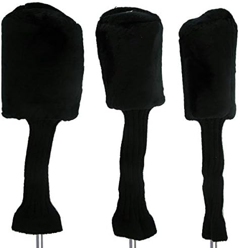 TeeMate Long Neck Acrylic Fur Headcovers - 3 pack