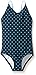 Kanu Surf Big Girls Chloe One Piece Swimsuit, Chloe Navy Dot,14