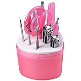 Nail-clippers Kit, ETTG Manicure Pedicure and Makeup Set with Apple-shaped Pack(10 pcs)