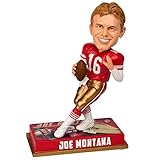 Forever Collectibles 9016389581 San Francisco 49ers Bobblehead - 8 in. - Retired Player - Joe Montana No.16