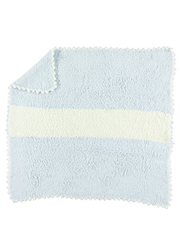 Barefoot Dreams Cozy Chic Striped Receiving Blanket - Blue