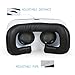 Holy Stone 3D VR Headset Virtual Reality Glasses with Adjustable Pupil and Strap for Drones, Movies and Games Support iPhone, Android and Other Smartphone Device