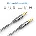 KINPS Auxiliary Audio Cable 3.5mm Aux Cord Stereo Jack Male to Male Aux Cable for Phones, Headphones, Speakers, Tablets, PCs, MP3 Players and More (10FT/3M, Gray)