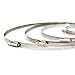 VIVOSUN Stainless Steel Air Ducting Clamps, 4/6/8/12 Inch Adjustable Hose Clamps with Worm Drive for Ducting, Heating, Cooling, Exhaust, and Ventilation (Pack of 2)