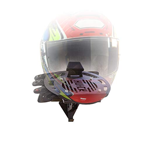 image for PA x1 Set Motorcycle Accessories Helmet Rack Holder with USB Fan Deskt