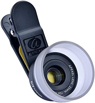 Apexel Cell Phone Lens Kit x Hd Macro Lens With 45mm Star Filter Lens For Iphone Samsung Andriod And Most Smartphone Buy Online At Best Price In Uae Amazon Ae