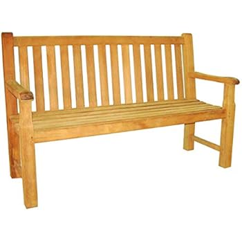 Amazon Com Atlanta Teak Furniture Classic Teak Bench 6