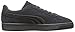 PUMA mens Suede Classic Badge Sneaker, Asphalt, 10.5 US